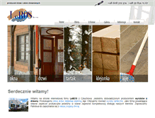 Tablet Screenshot of lebos.pl